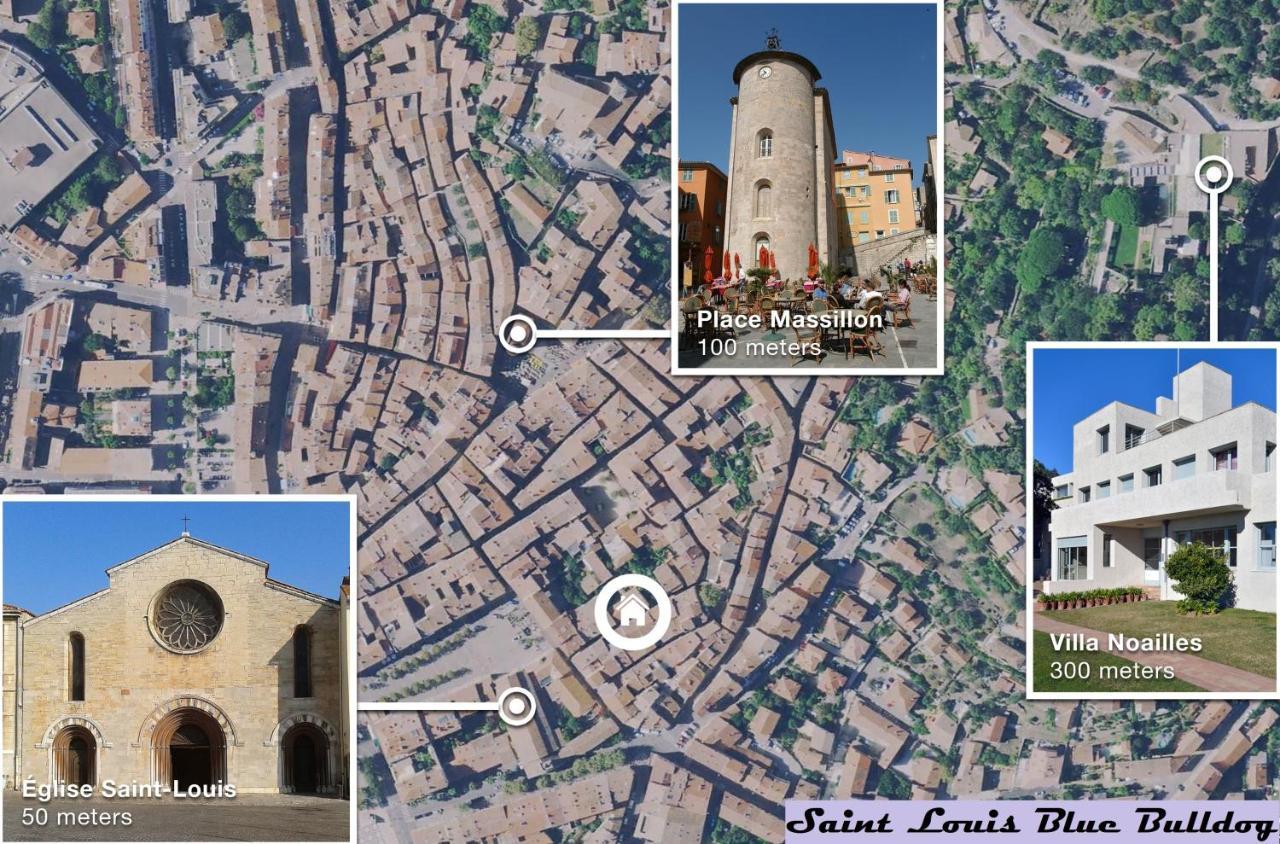 Le Saint Louis Blue Bulldog Apartamento Hyères Exterior foto